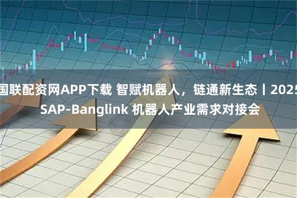 国联配资网APP下载 智赋机器人，链通新生态丨2025 SAP-Banglink 机器人产业需求对接会